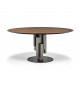 Skyline Wood Round - Dining Table by Cattelan Italia