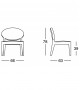 Miu - Chair by Longhi