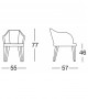 Giselle - Chair by Longhi